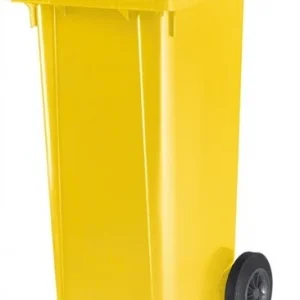 Contenedor reciclaje de 120 Lts. amarillo