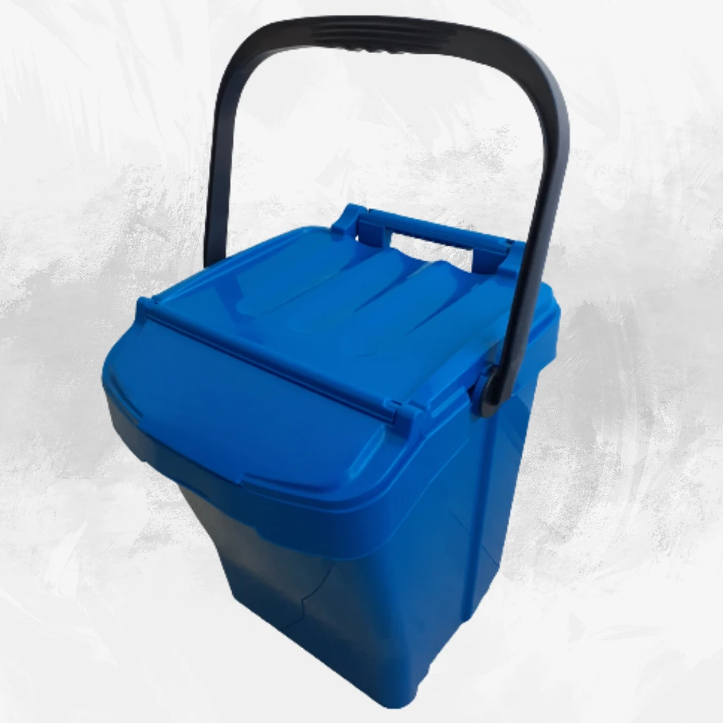 Contenedor reciclaje Urba Plus 40 Lts. Azul - Imagen 7