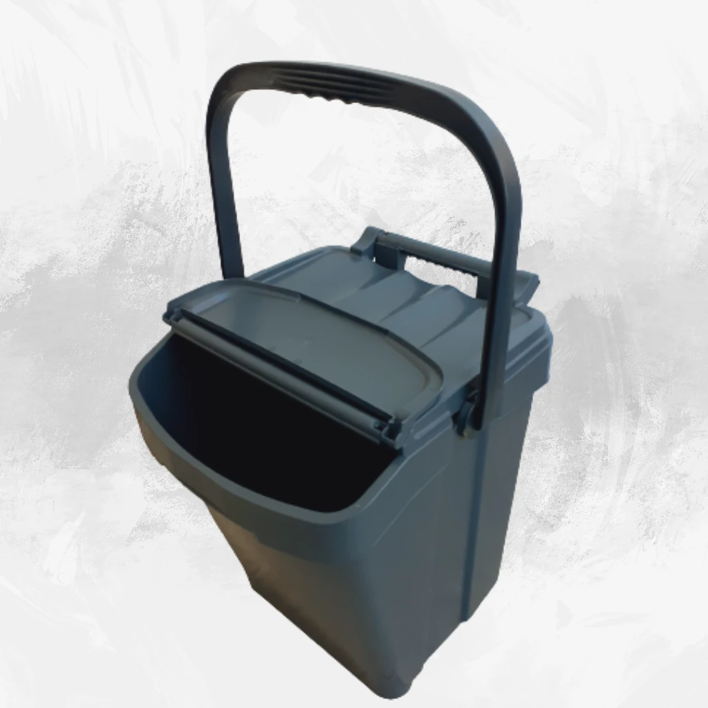 Contenedor reciclaje Urba Plus 40 Lts. Gris - Imagen 3