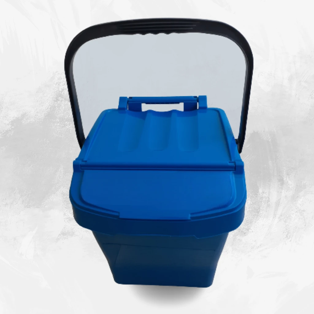 Contenedor reciclaje Urba Plus 40 Lts. Azul - Imagen 2