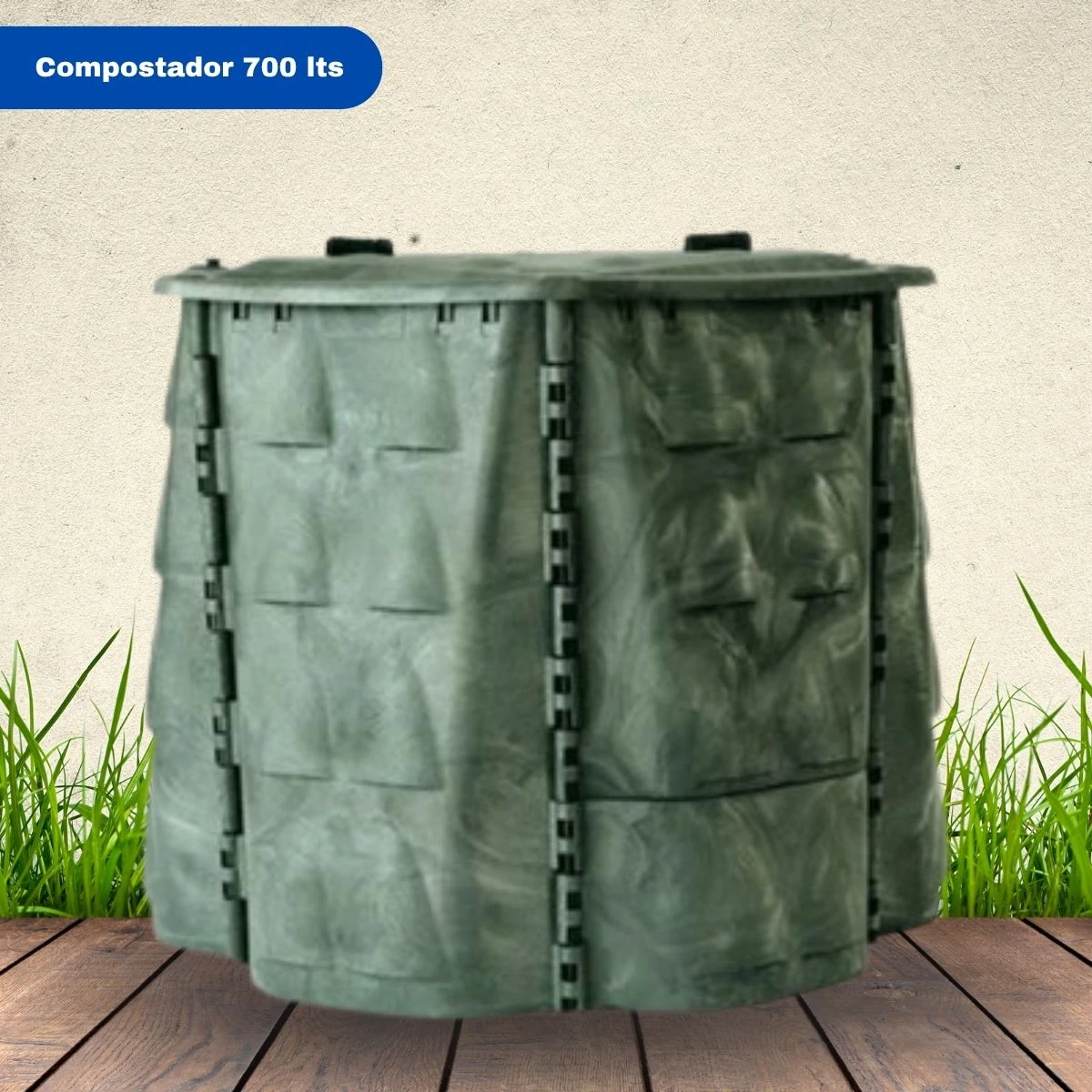 Compostador Huerto Jardín 700 Lts.