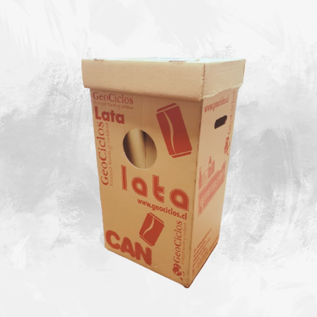 Contenedor reciclaje GeoReciclaBox Lata - Imagen 2